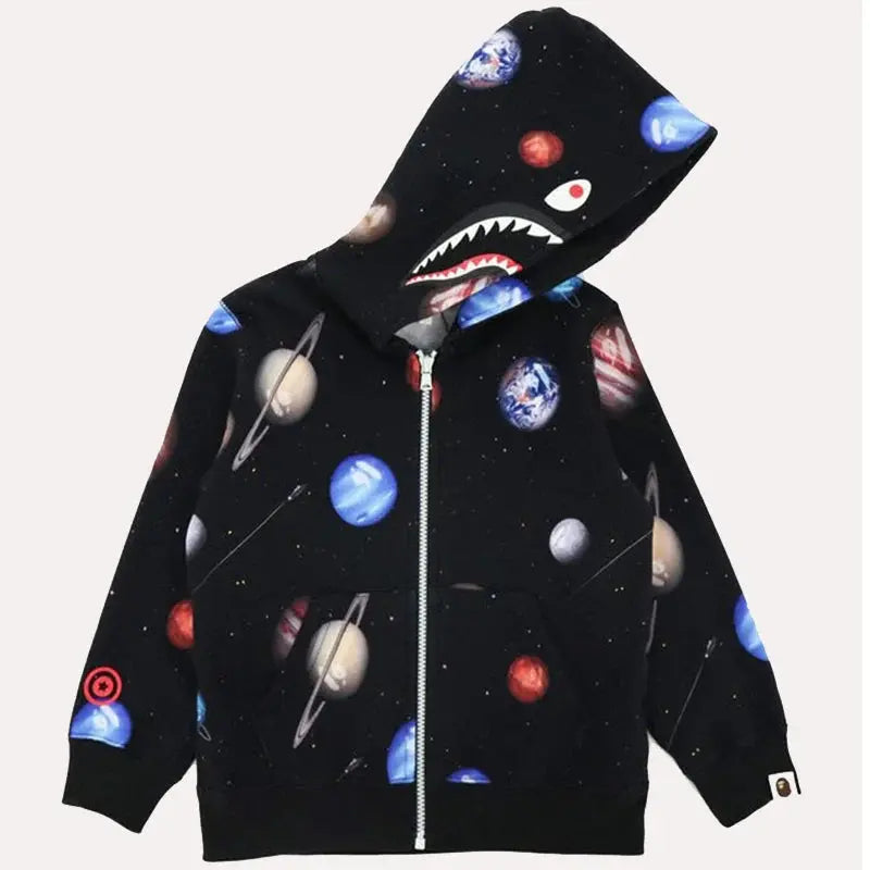 Galaxy Bape Hoodie - USA Jackets