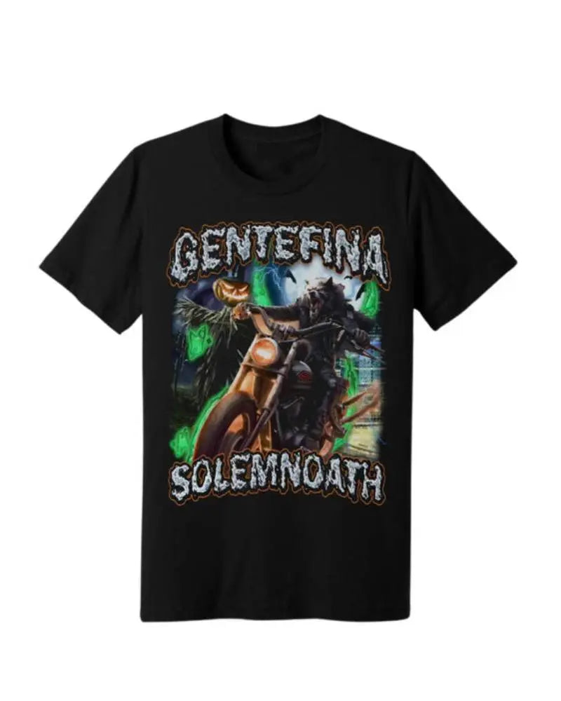 Gente Fina X Solemn Oath Biker Tee USA Jackets