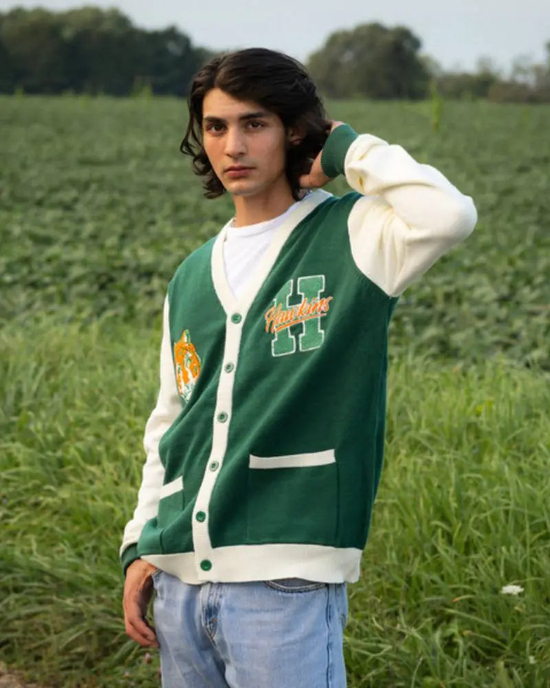 Hawkins High School Cardigan USA Jackets
