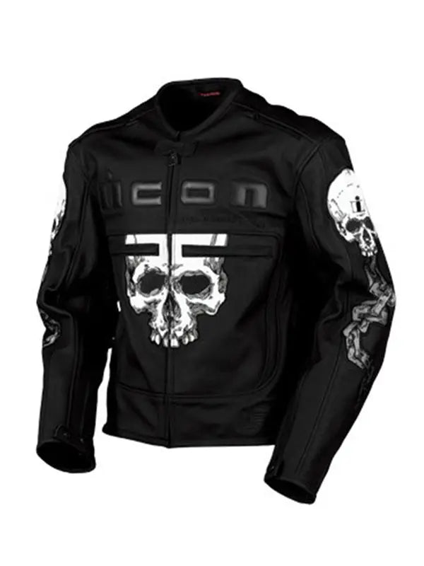 Icon Motorhead Skull Motorcycle Jacket USA Jackets