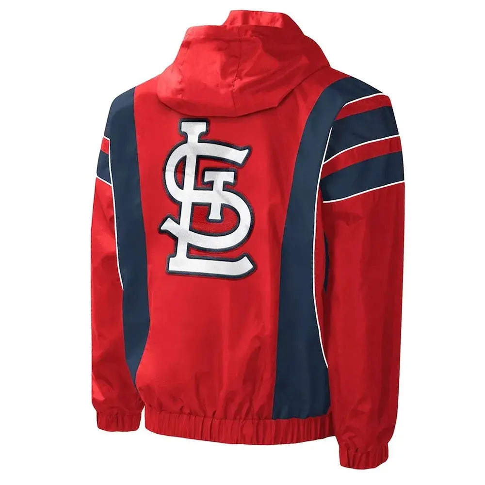 Impact St. Louis Cardinals Half-Zip Hoodie Jacket USA Jackets
