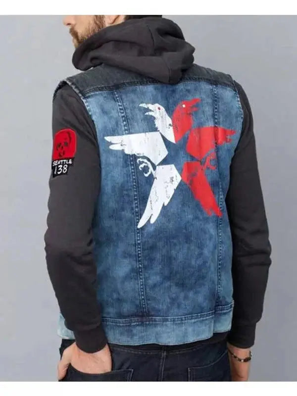 Infamous Second Son Delsin Rowe Vest USA Jackets