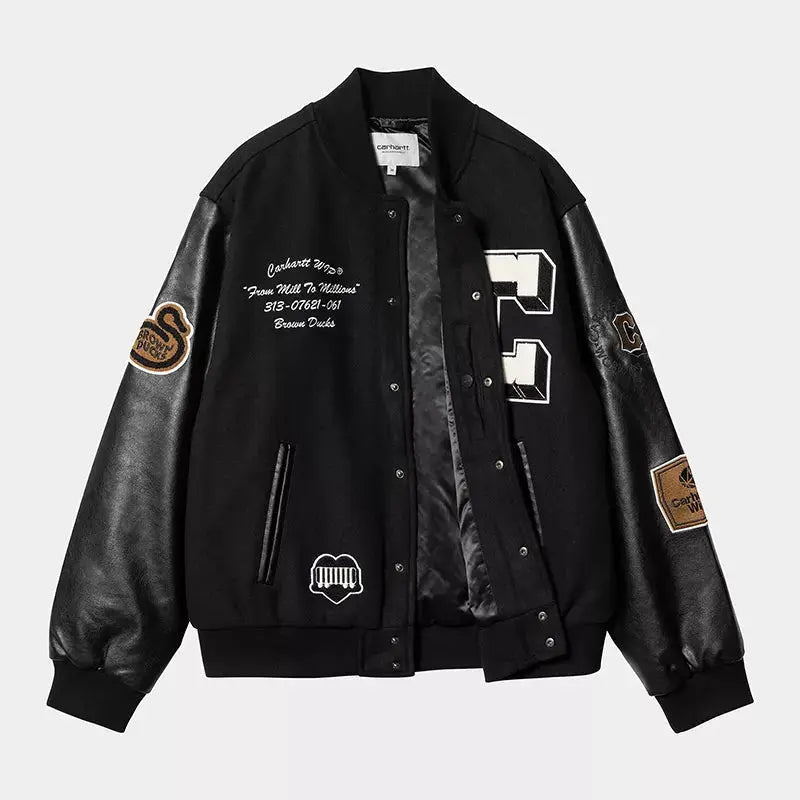 Carhartt Brown Ducks Bomber Jacket USA Jackets