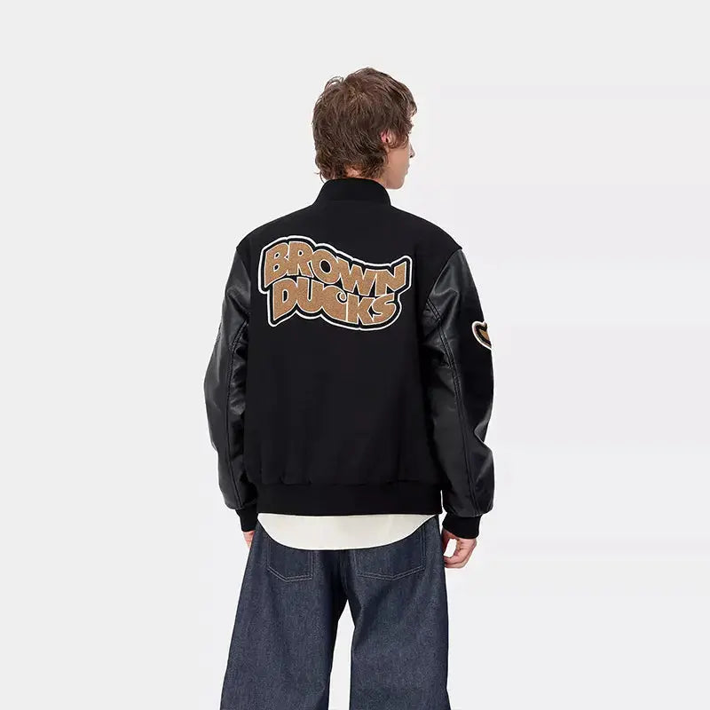 Carhartt Brown Ducks Bomber Jacket USA Jackets