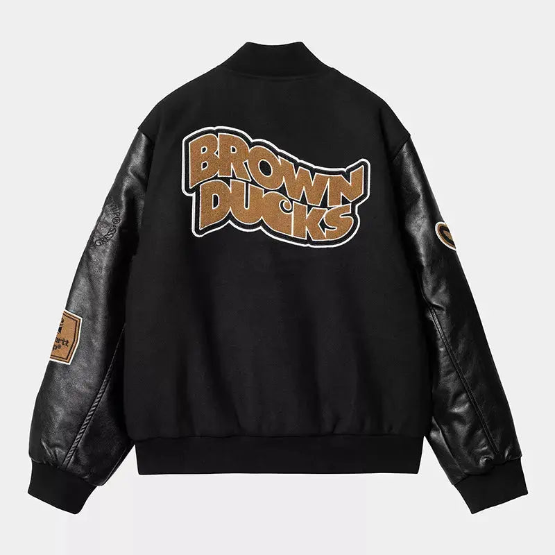 Carhartt Brown Ducks Bomber Jacket USA Jackets