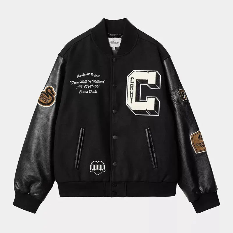 Carhartt Brown Ducks Bomber Jacket USA Jackets
