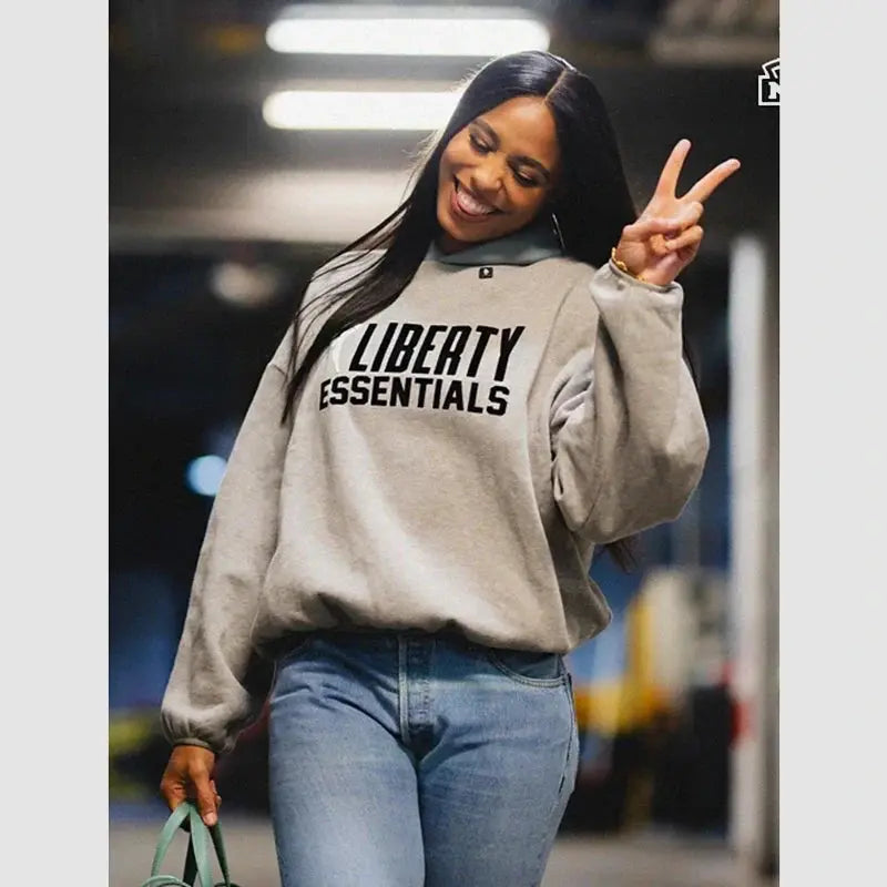 Isabelle Harrison Essentials Liberty Hoodie - USA Jackets
