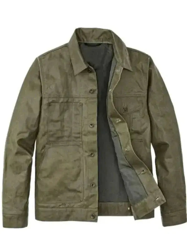 Jake Weary The Waterfront Green Jacket USA Jackets