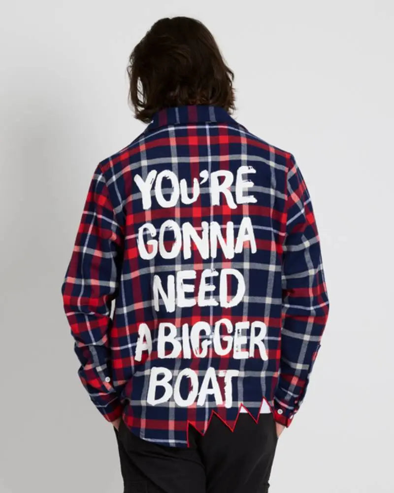Jaws Anniversary Flannel USA Jackets