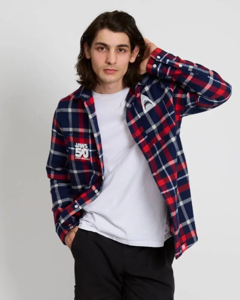 Jaws Anniversary Flannel USA Jackets
