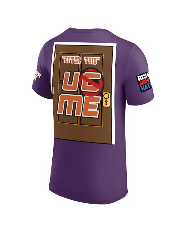 John Cena Monday Night RAW Purple T-Shirt USA Jackets
