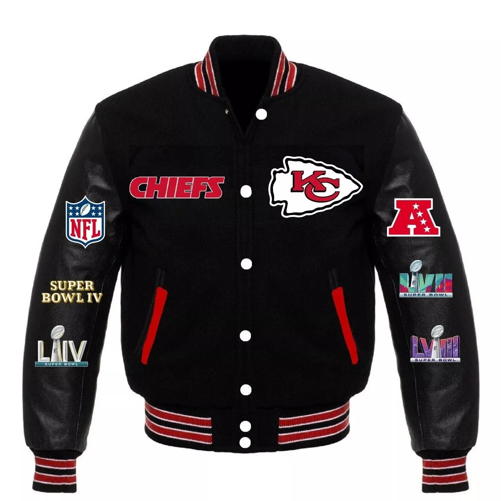 Kansas City Chiefs 2024 Super Bowl Champions Jacket USA Jackets