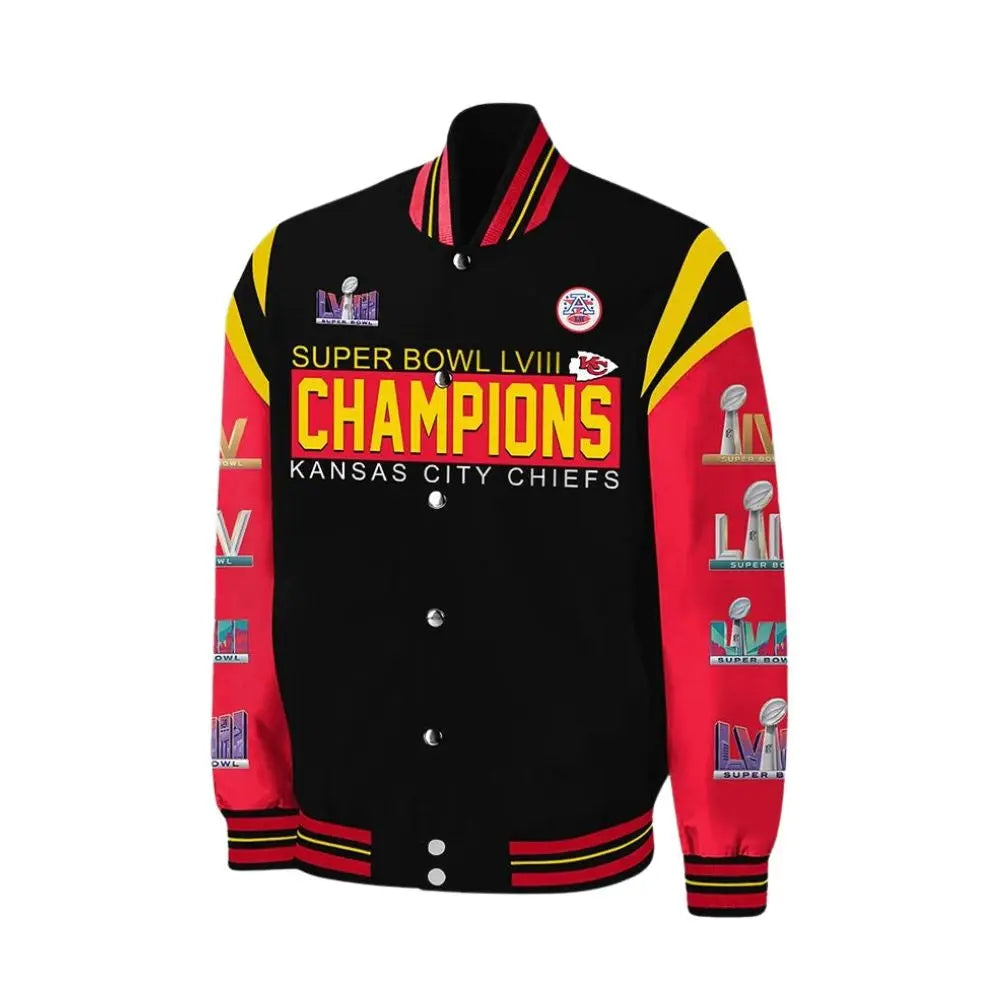 Kansas City Chiefs 2024 Super Bowl Championship Jacket USA Jackets
