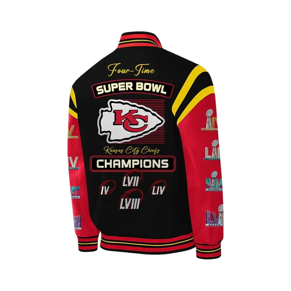 Kansas City Chiefs 2024 Super Bowl Championship Jacket USA Jackets