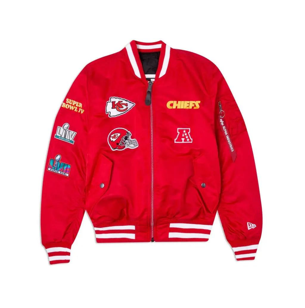 Kansas City Chiefs MA-1 Bomber Jacket USA Jackets