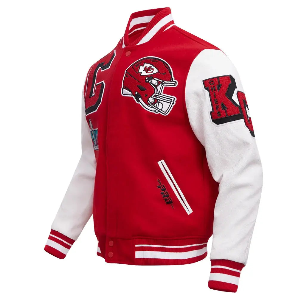 Kansas City Chiefs Mashup Varsity Jacket USA Jackets