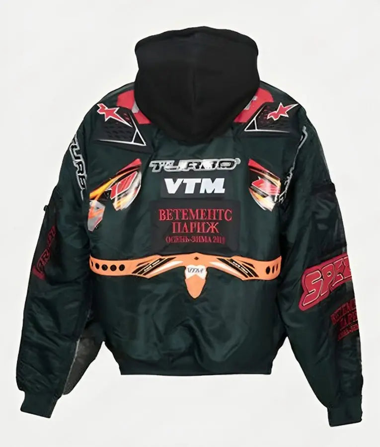 Kanye West Racing Bomber Jacket USA Jackets
