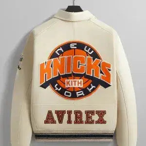 Kith & Avirex for the New York Knicks Jacket USA Jackets