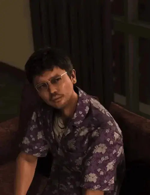 Like A Dragon Infinite Wealth Eric Tomizawa Purple Shirt USA Jackets