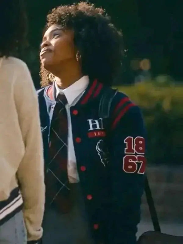 Lovie Simone Forever S01 Blue Varsity Jacket USA Jackets