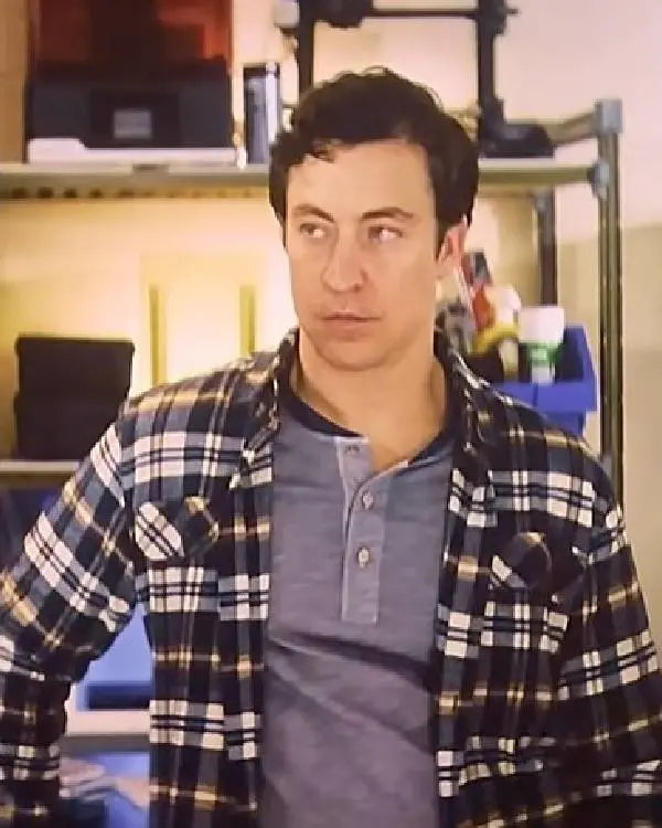 M3GAN 2.0 Brian Jordan Alvarez Checkered Shirt USA Jackets