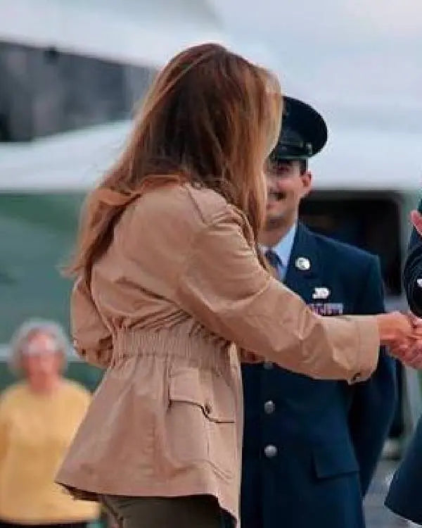 Melania Trump Texas Jacket USA Jackets