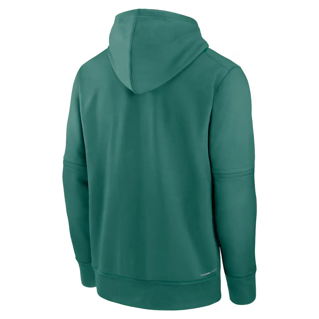 Men’s Boston Red Sox Nike Green 2025 Pullover Hoodie USA Jackets