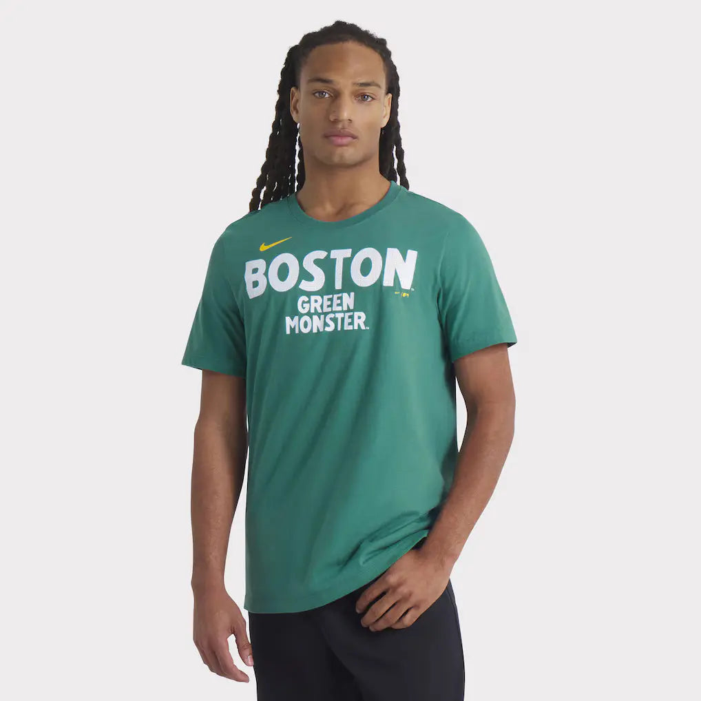 Men’s Boston Red Sox Nike Green 2025 T-Shirt USA Jackets