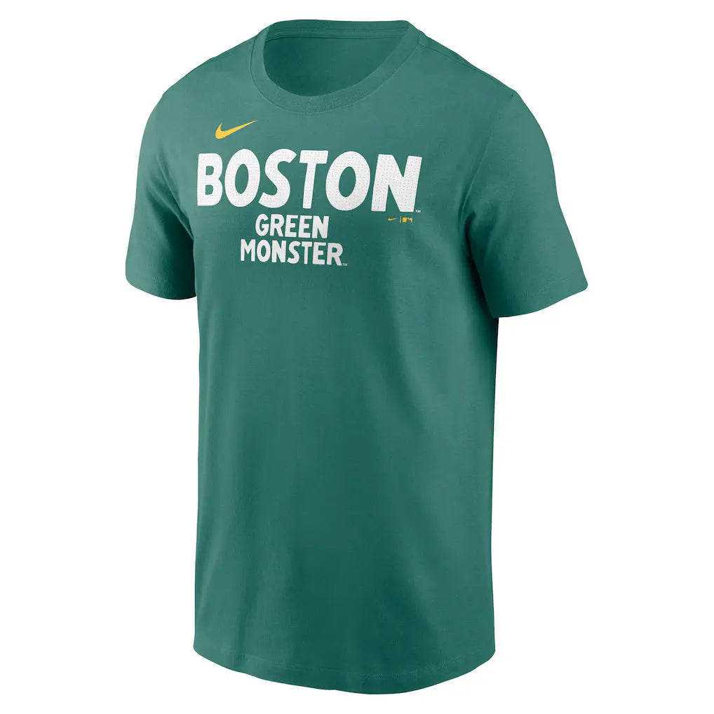 Men’s Boston Red Sox Nike Green 2025 T-Shirt USA Jackets
