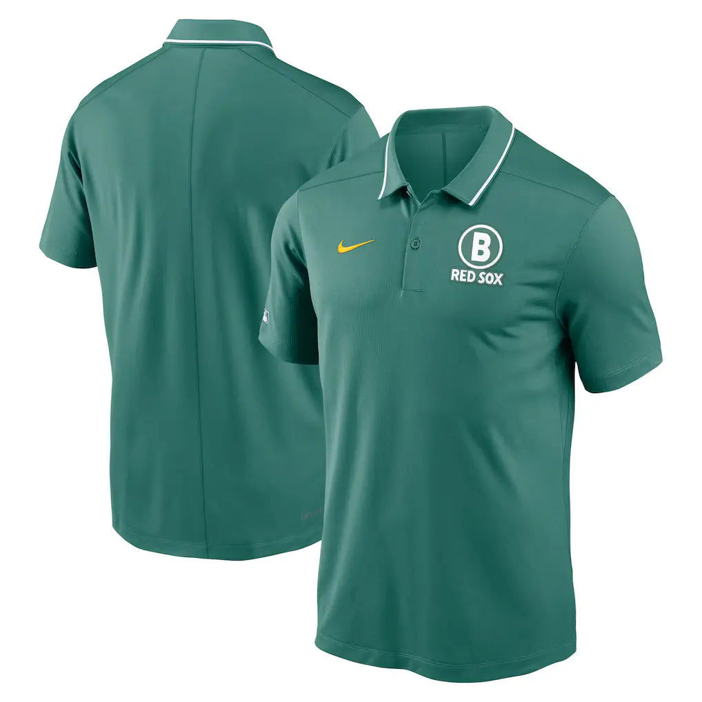 Men’s Boston Red Sox Nike Green Polo Shirt USA Jackets