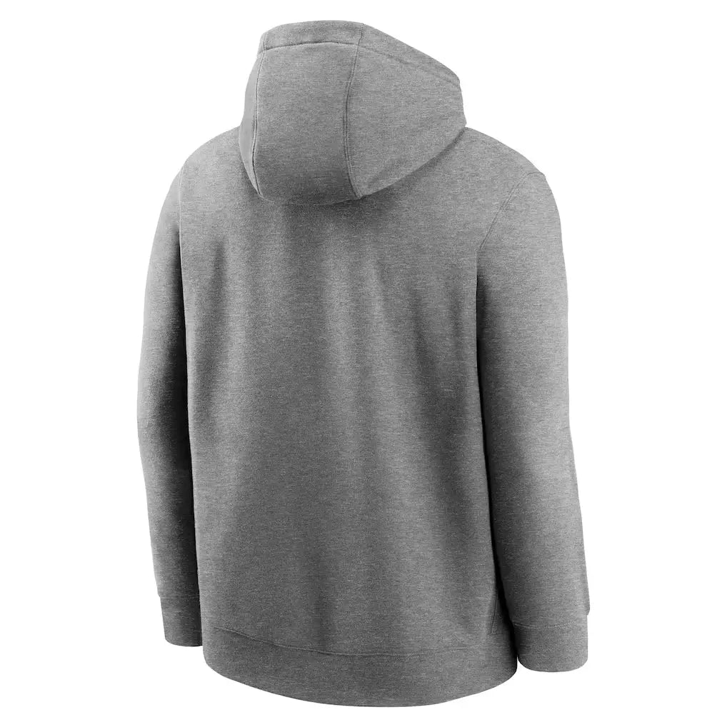Men’s Boston Red Sox Nike Heather Charcoal 2025 Pullover Hoodie USA Jackets
