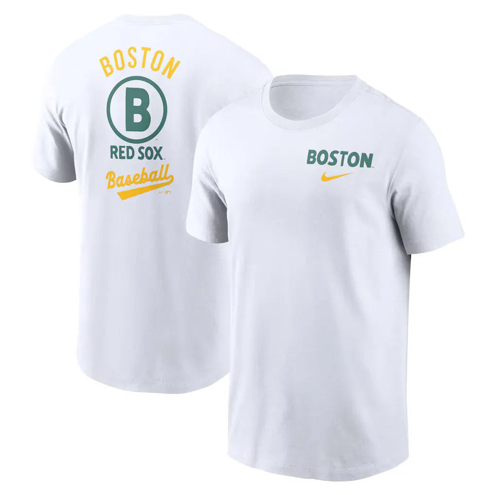 Men’s Boston Red Sox Nike White 2025 T-Shirt USA Jackets