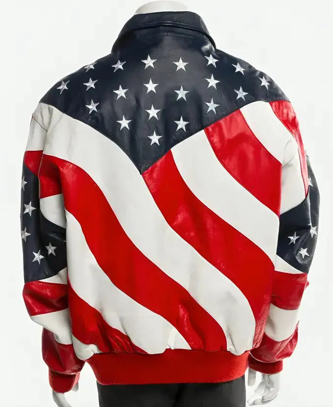 Michael Hoban USA Leather Jacket - USA Jackets