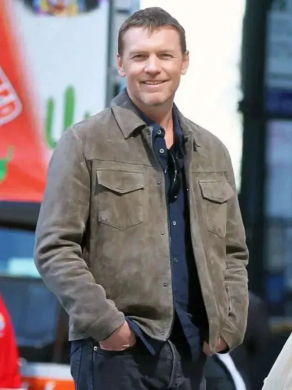 Movie Relay Sam Worthington Leather Jacket USA Jackets