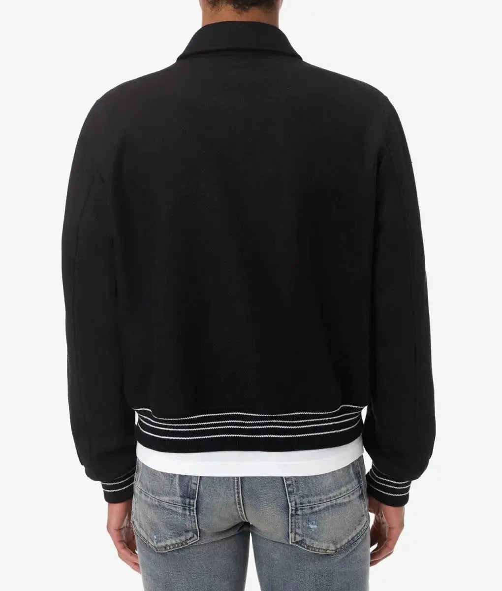 Amiri Bones Letterman Wool Jacket USA Jackets