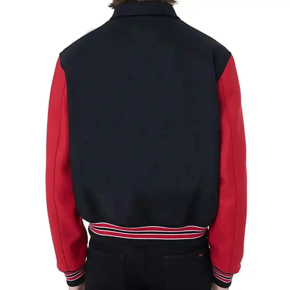 Amiri Bones Letterman Wool Jacket USA Jackets
