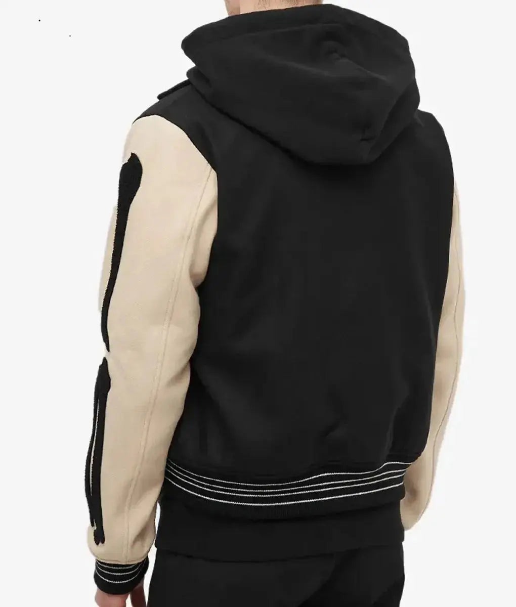 Amiri Bones Letterman Wool Jacket USA Jackets