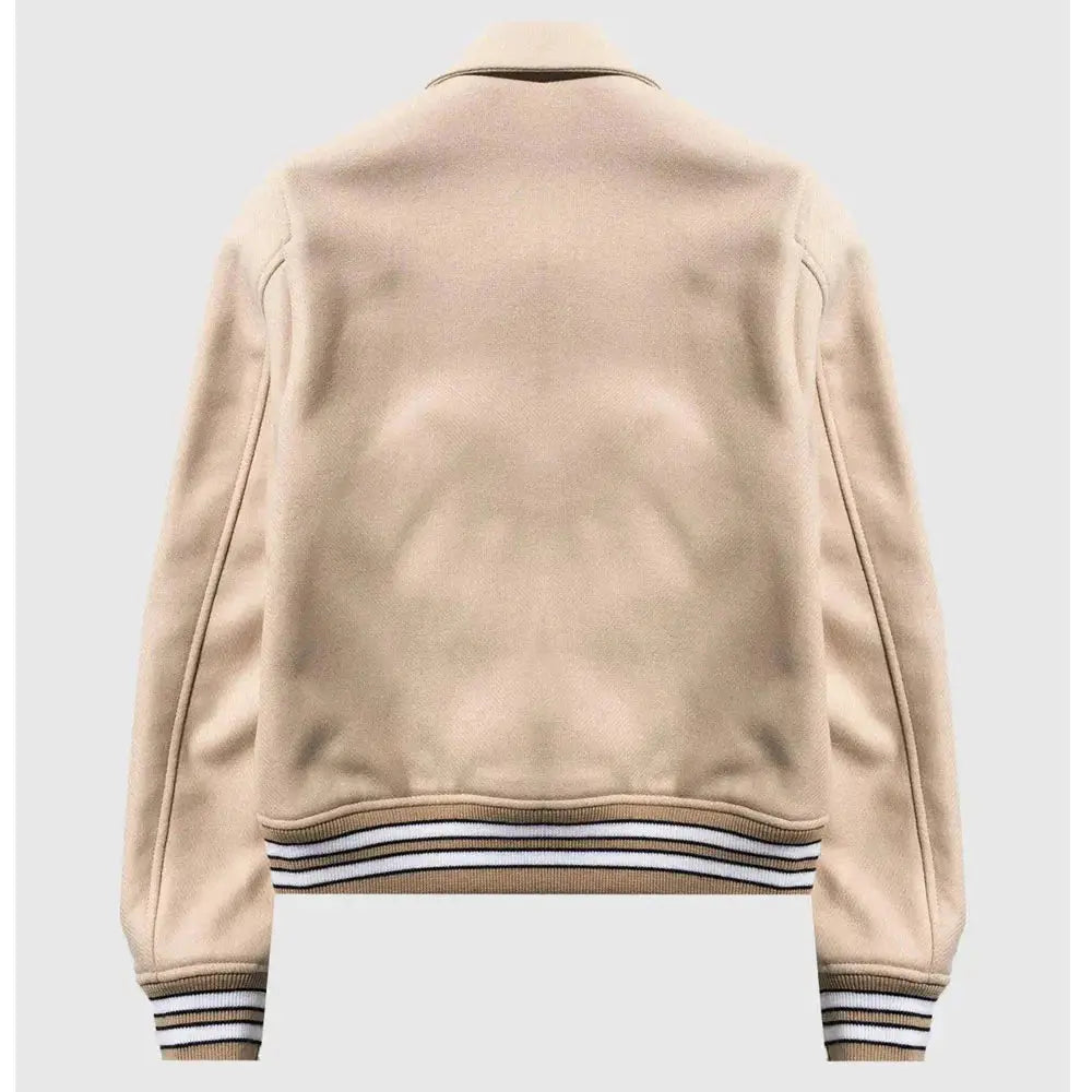Amiri Bones Letterman Wool Jacket USA Jackets