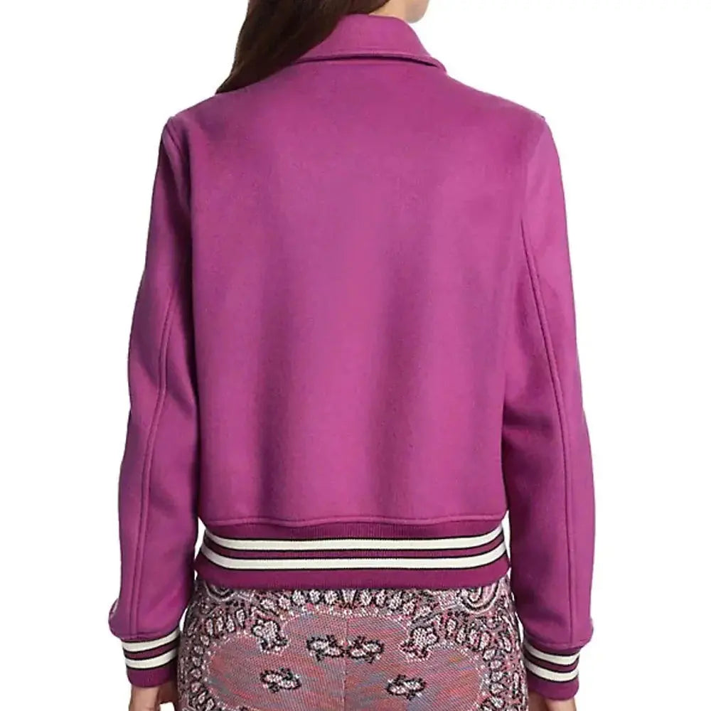 Amiri Bones Letterman Wool Jacket USA Jackets