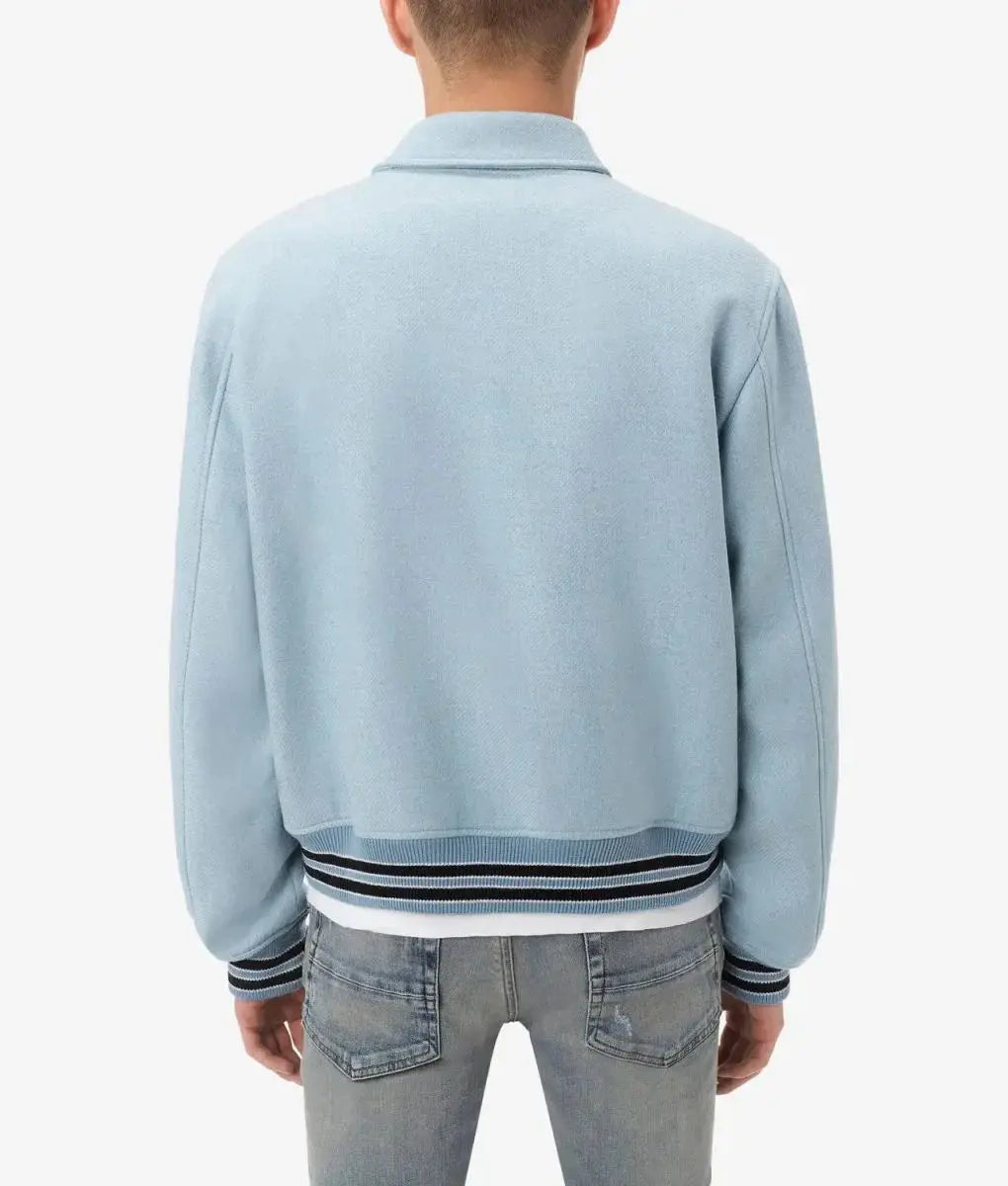 Amiri Bones Letterman Wool Jacket USA Jackets