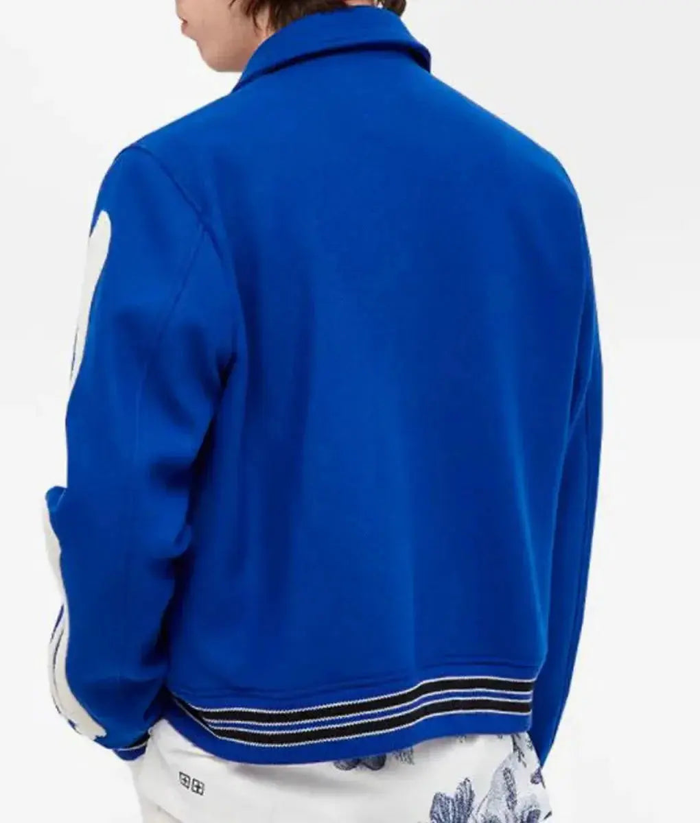 Amiri Bones Letterman Wool Jacket USA Jackets
