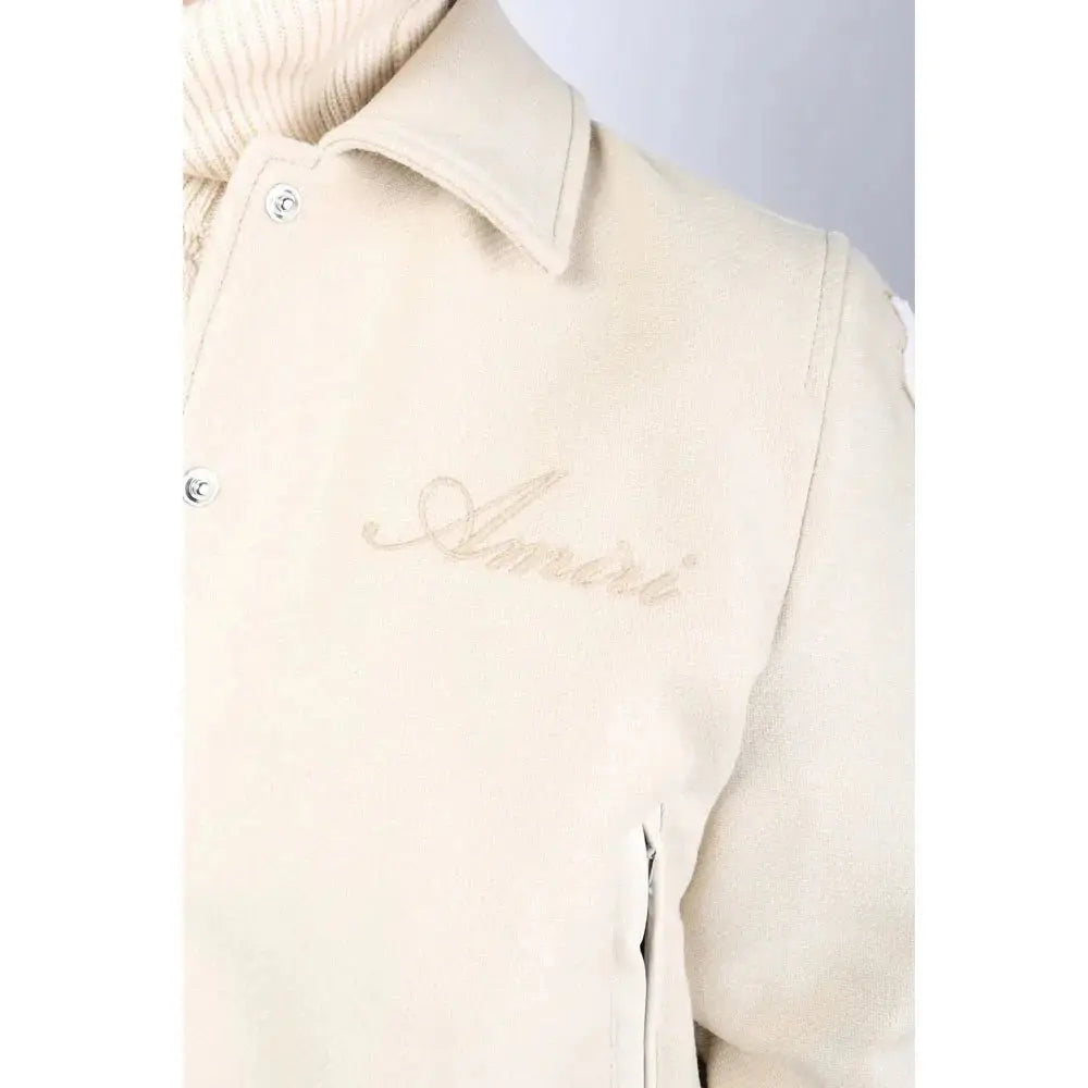 Amiri Bones Letterman Wool Jacket USA Jackets