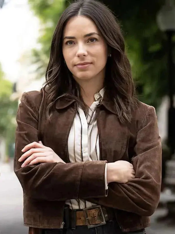 NCIS Origins Lala Dominguez Brown Jacket USA Jackets