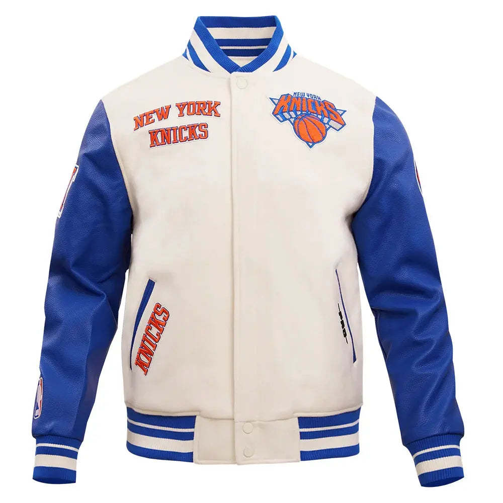 NY Knicks Retro Classic Varsity Jacket USA Jackets