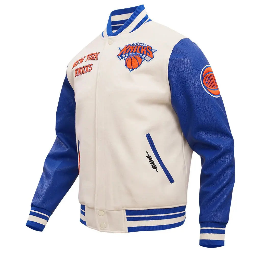NY Knicks Retro Classic Varsity Jacket USA Jackets