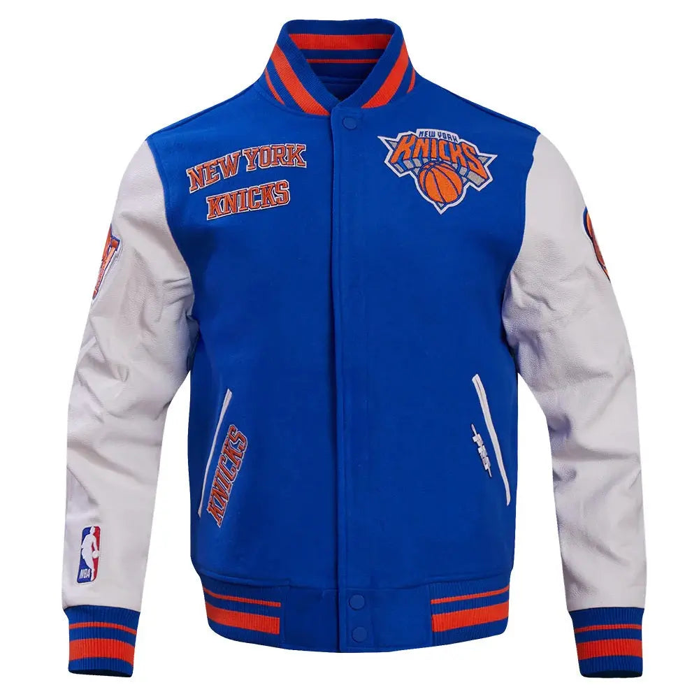 NY Knicks Retro Classic Varsity Jacket USA Jackets