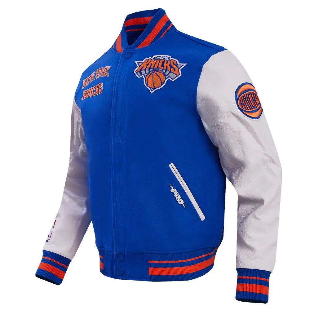 NY Knicks Retro Classic Varsity Jacket USA Jackets