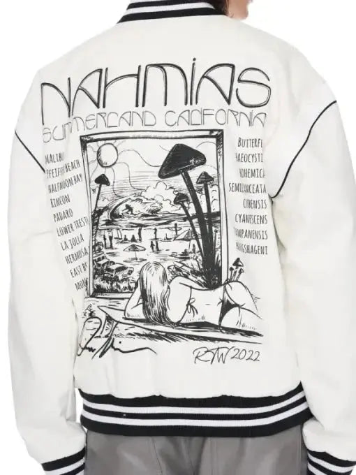 Nahmias Donovan Mitchell White Jacket USA Jackets