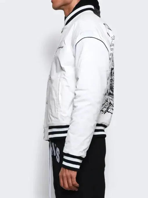 Nahmias Donovan Mitchell White Jacket USA Jackets