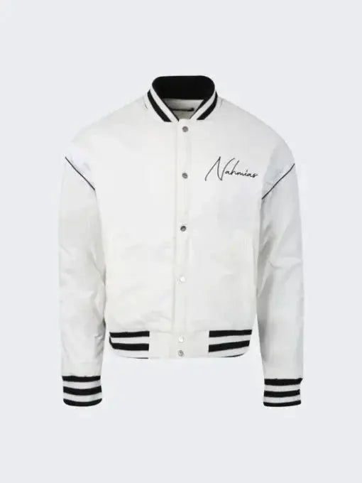 Nahmias Donovan Mitchell White Jacket USA Jackets